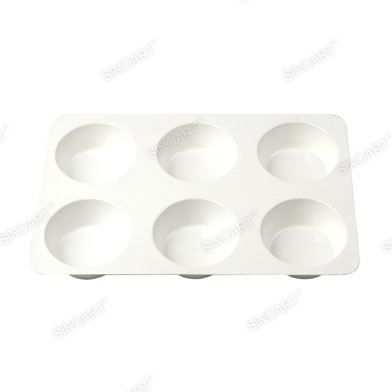 2 trays 4 trays 6 trays 12 trays Plastic palette Rectangle White Palette