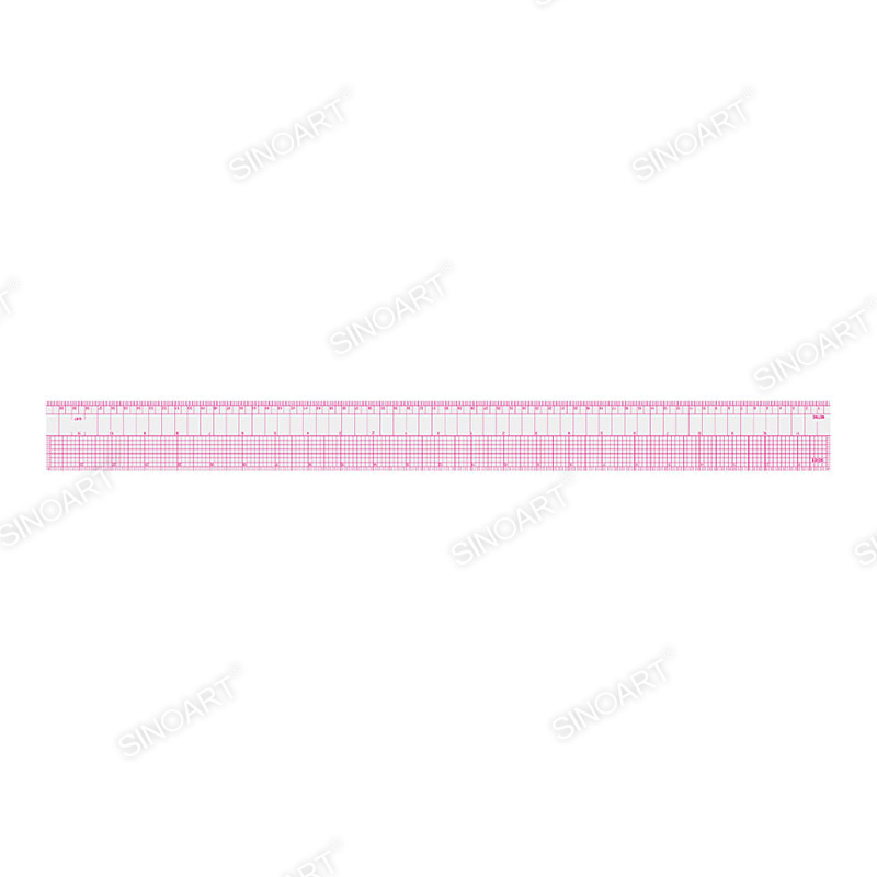 Sandwich line garment ruler Transparent Sewing Project and DIY Drafting tool