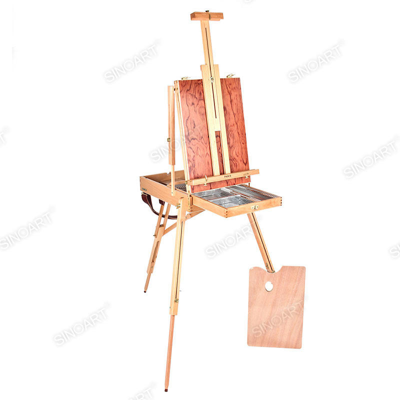 Wooden Deluxe Large French Field Studio Sketch Box Easel 