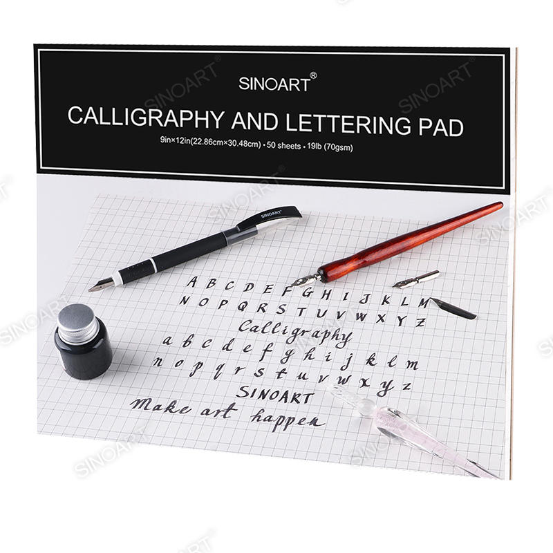 Calligraphy Paper for Beginners abcde: Calligraphy Paper Pad For