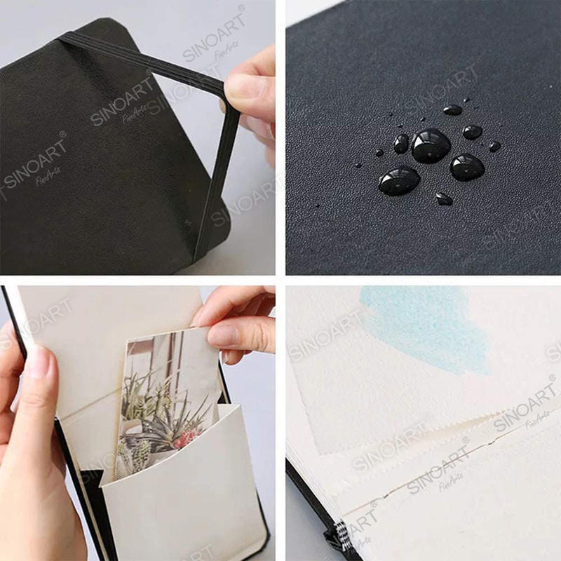 24 sheets Watercolor Notebook 300gsm acid free Artist Paper