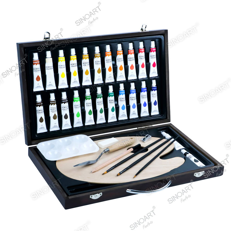 34pcs Acrylic Art Set 