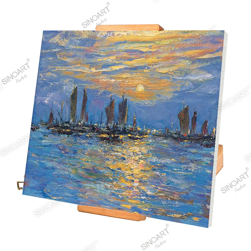Portable bamboo Sketchbox Easel with Storage Drawer