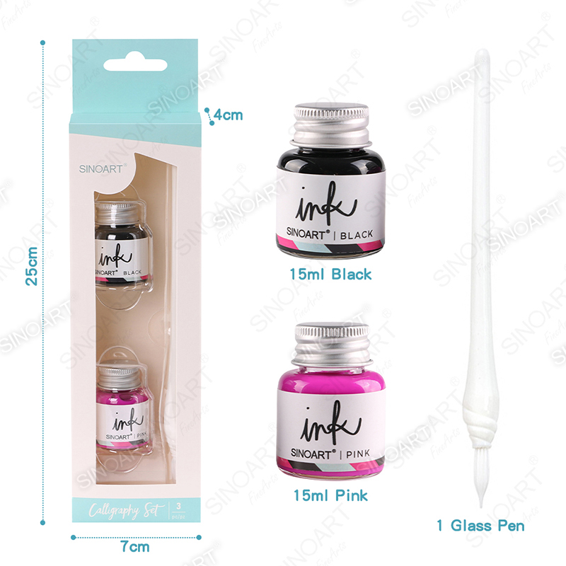Calligraphy Dip Pen Set - Calligraphy Pen Set for Beginners with Calligraphy Ink