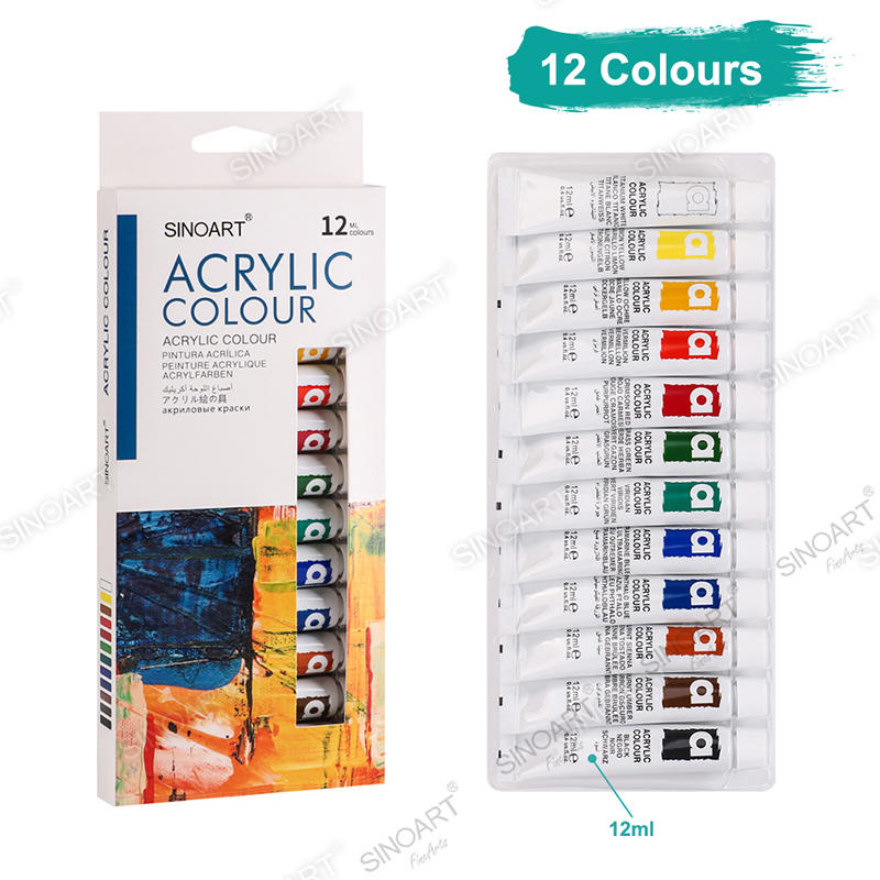 12ml tube Acrylic Color Set acrylic paints