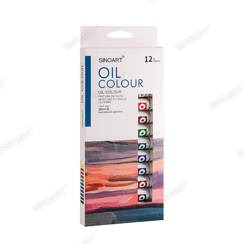 12ml Oil Color Set Plastic Tube Oil Paints
