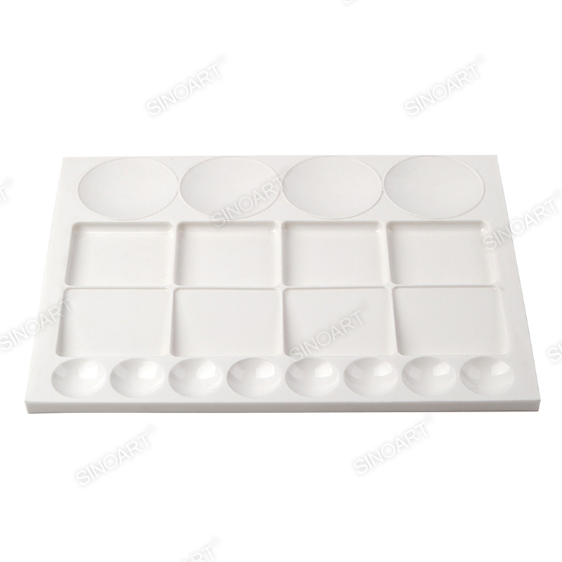 20 wells Plastic palette 25.5x33.5cm Rectangular Watercolor Palette