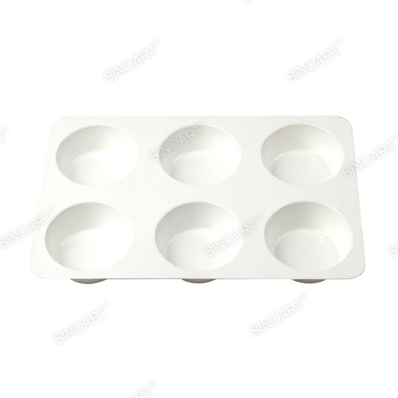 2 trays 4 trays 6 trays 12 trays Plastic palette Rectangle White Palette