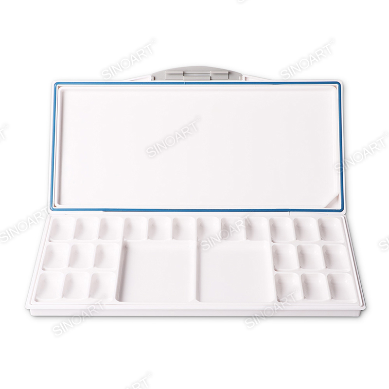 25wells Airtight Plastic Palette 32x15.8cm Rectangle palette