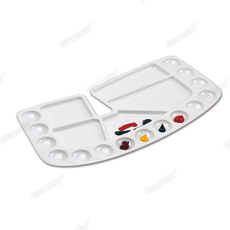 20 wells Professional Plastic Palette 16x30cm Nano palette