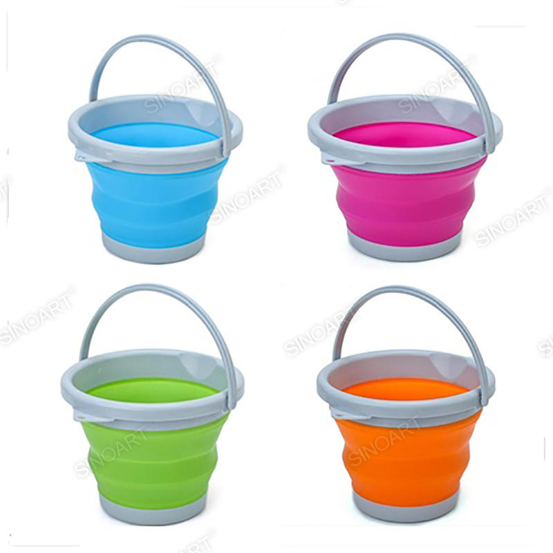 19.5/12.5cm 14.5cmH Collapsible Water Bucket soft plastic 
