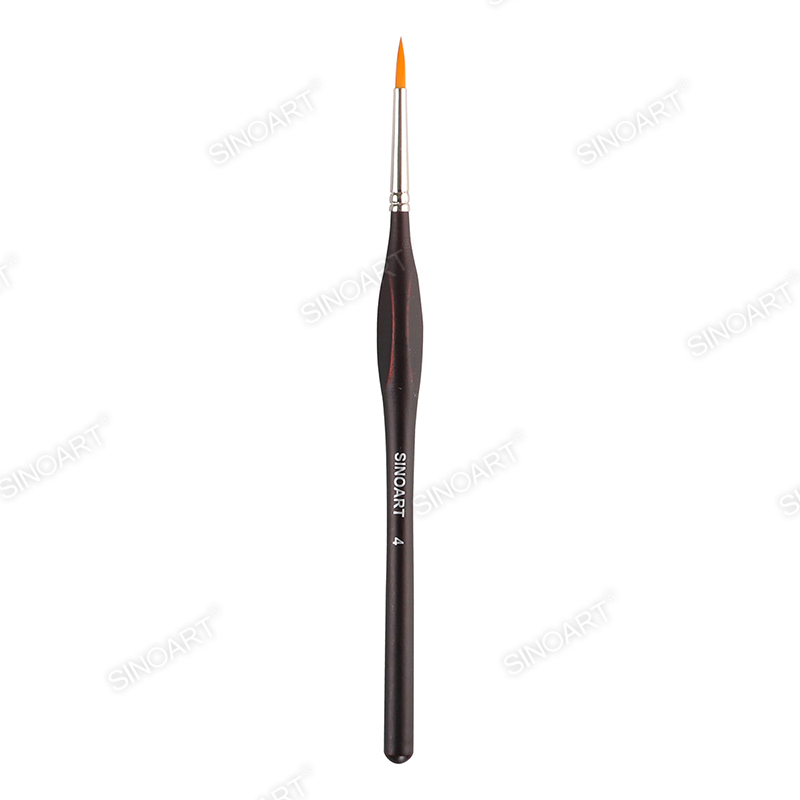 Pointed watercolor artist brush Triangle short handle Mix Media Brush
