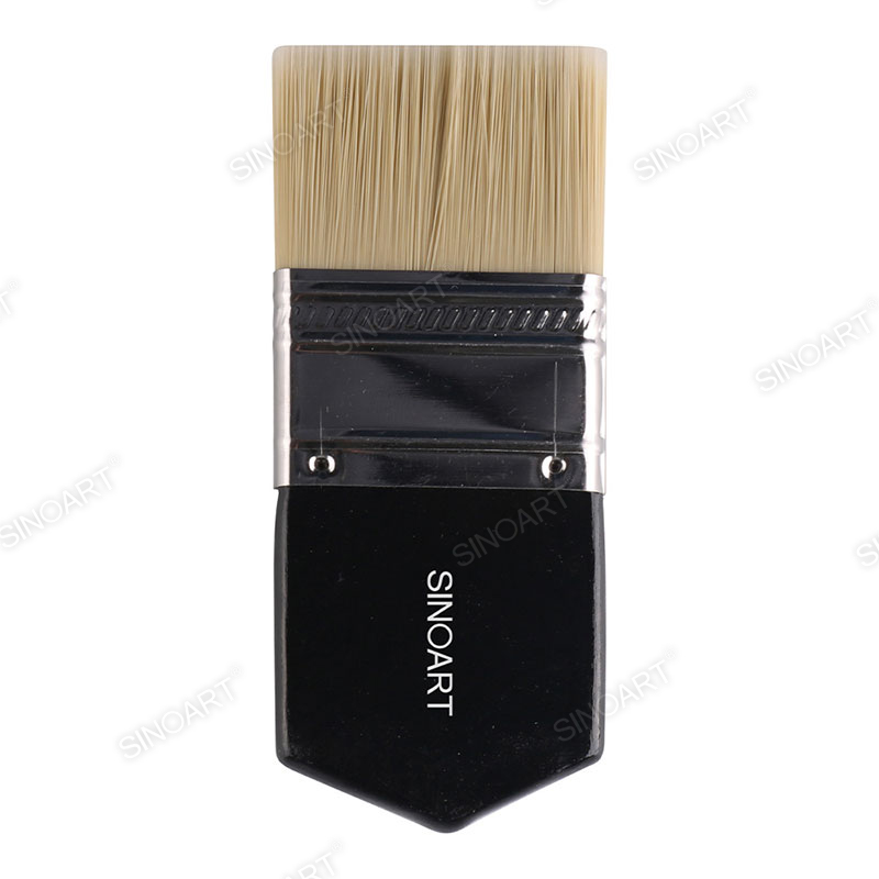 Nylon Artist Wash Paint Brush Short wooden handle Acrylic & Oil Brush  