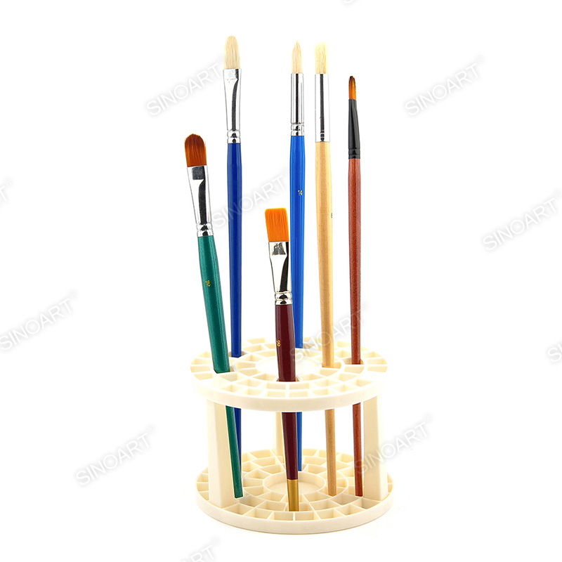 49 holes Plastic Brush holder 14.5x10cm Artist Organizer