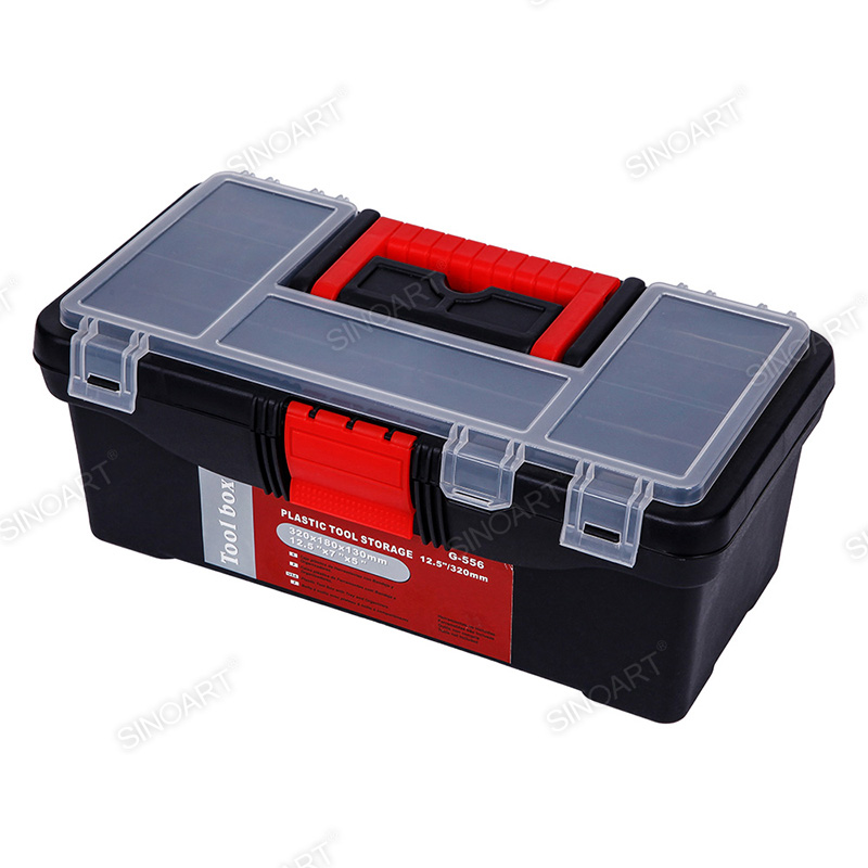 32x18xx13cm Art tool box Removable Tray Lockable With handle Artist Organizer