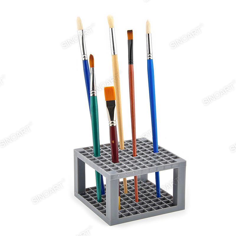 96 holes Plastic Brush holder Desk Stand Artist Organizer 