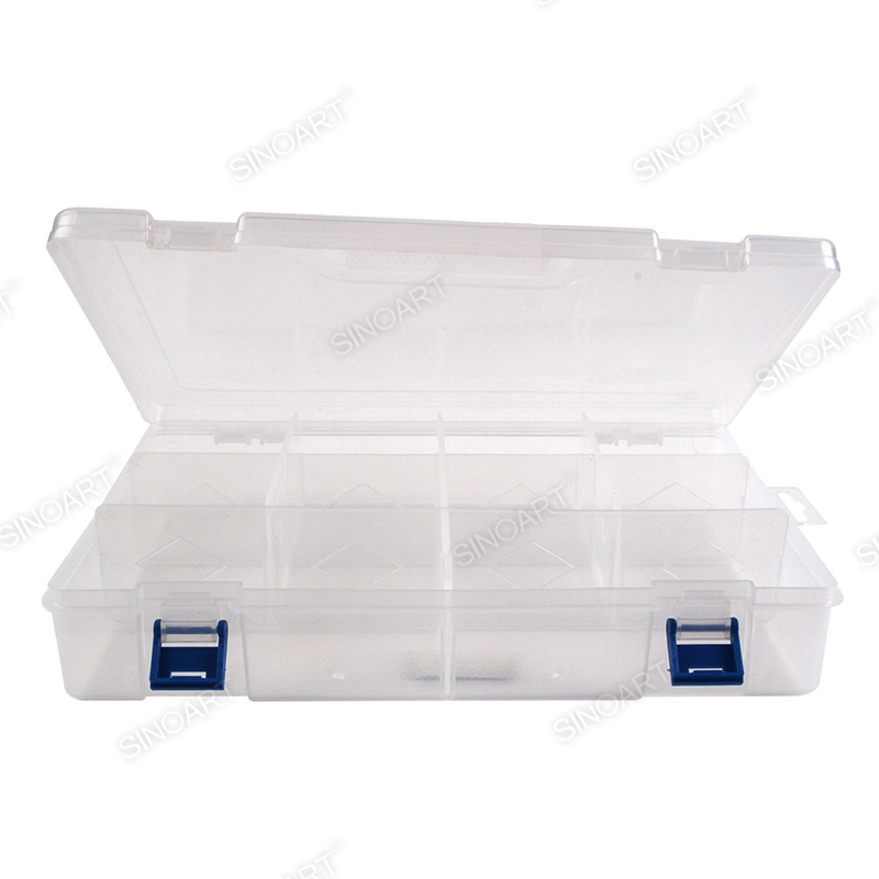 30x20x6cm Clear Storage Box Art and Crafts Case Artist Organizer