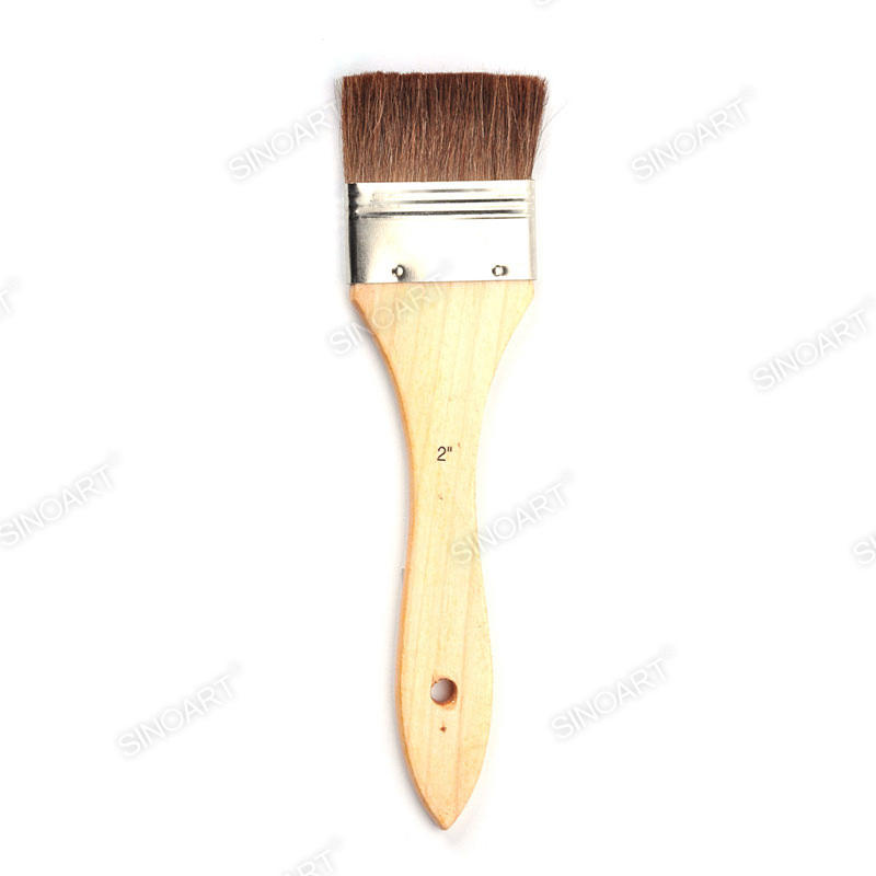 Pony hair Artist Watercolor Brush wooden handle Watercolor Brush