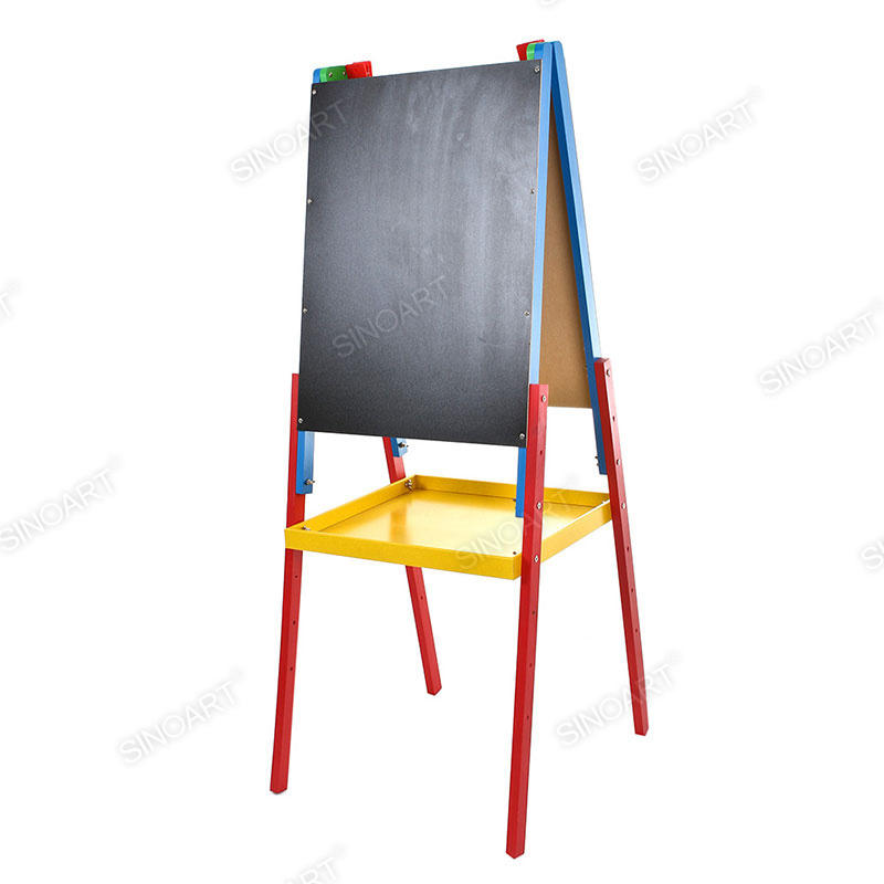49x53x126cm Double Face Creative Art Fun Standing All-in-One Kids Easel