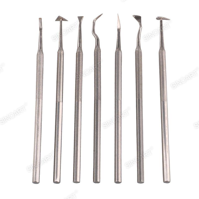 7pcs Pottery tools Stainless Steel 15cm Pottery & Ceramic Tool