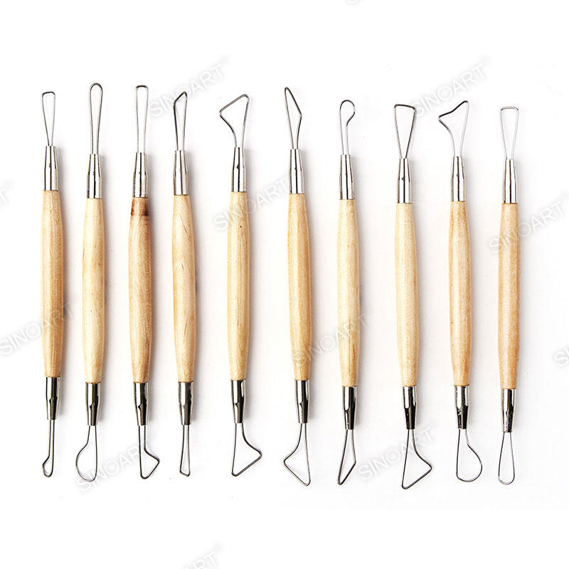 10pcs Double end wire tool 6inch Sculpting Tool Pottery & Ceramic Tool 