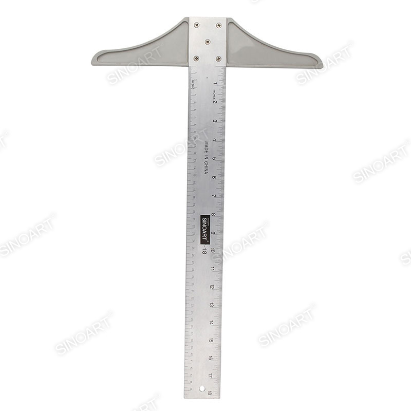 T-square Aluminum With removable header Drafting tool