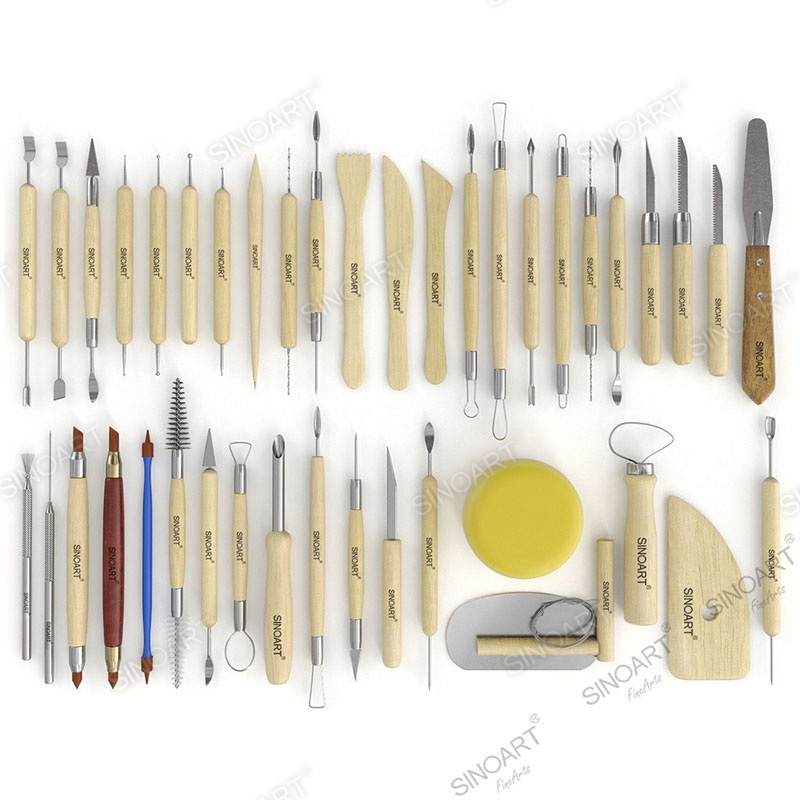 42pcs Pottery Tool Set Pottery Sculpting Tools Pottery & Ceramic Tool 