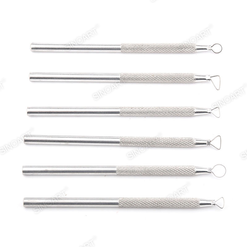 6pcs Metal Ribbon Tool steel Pottery & Ceramic Tool