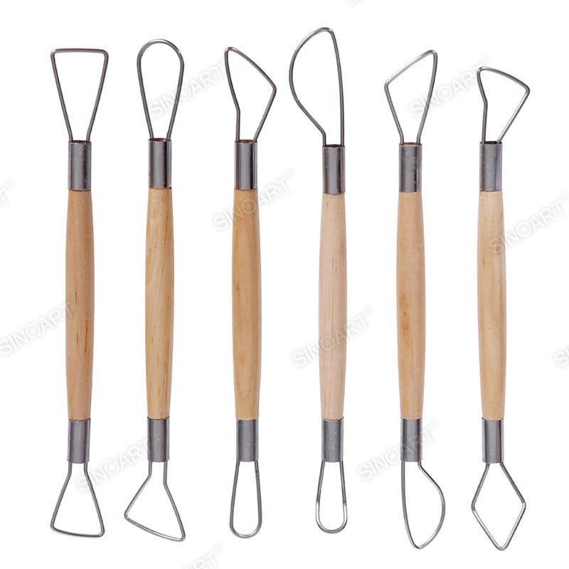 6pcs Double-end wire tool 8 inch Pottery & Ceramic Tool
