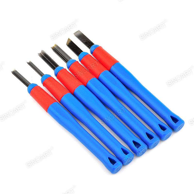 6pcs Carving Chisel Set 14.5cm Handmade Crafting Chisel Sculpture & Carving Tool