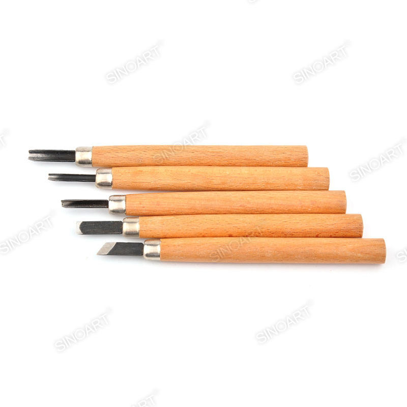5pcs High quality carving chisel set Handmade Chisel Sculpture & Carving Tool