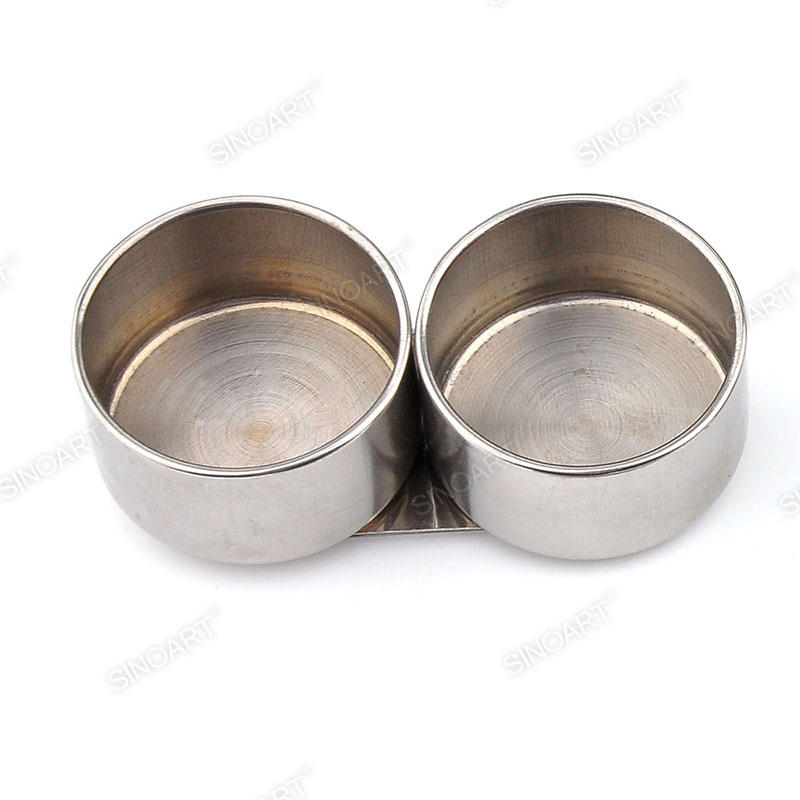 Dia. 5cm Stainless Steel Dipper height 3cm Palette Cups Artist tools