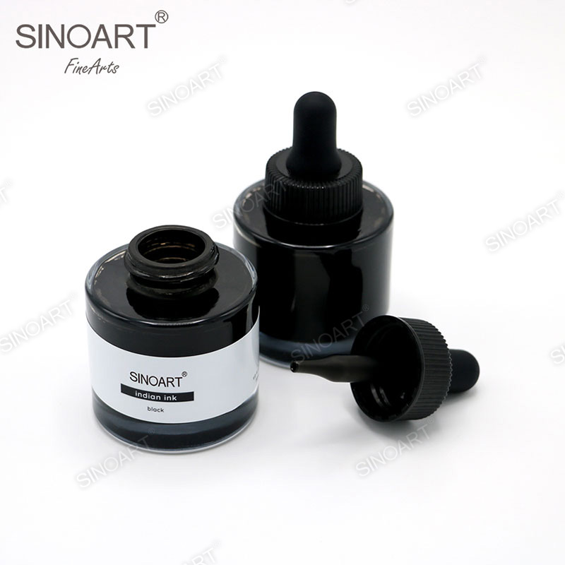 30ml Indian Ink black Pigment water based Calligraphy
