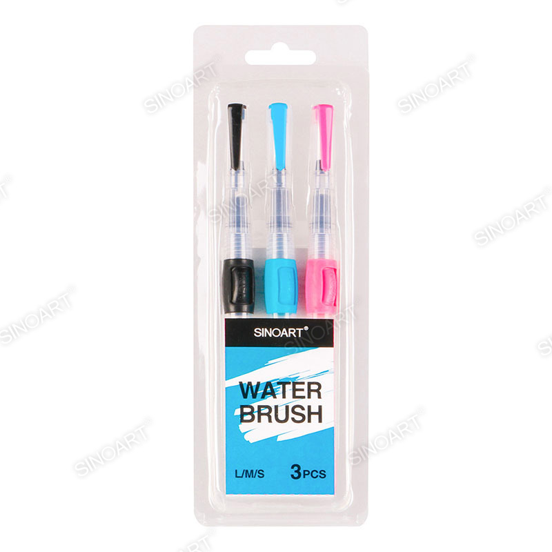 18cm long Water Brush pen Fine Medium Broad Tips Calligraphy