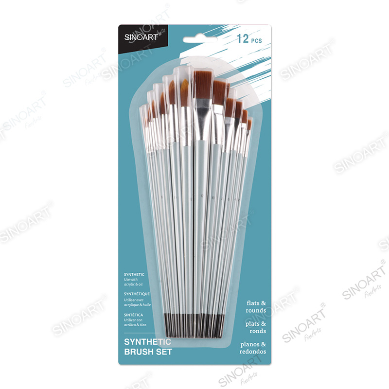 long handle Nylon Brush Set Nylon hair Brush Set