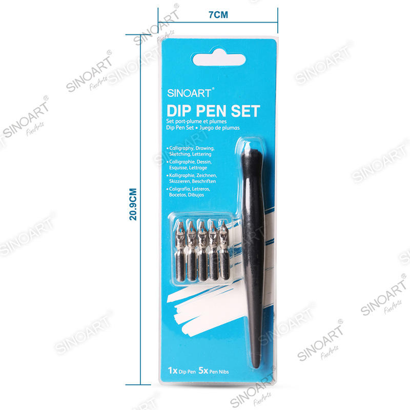 Calligraphy Set with 5 Pieces Replacement Nibs Dip Pen Set