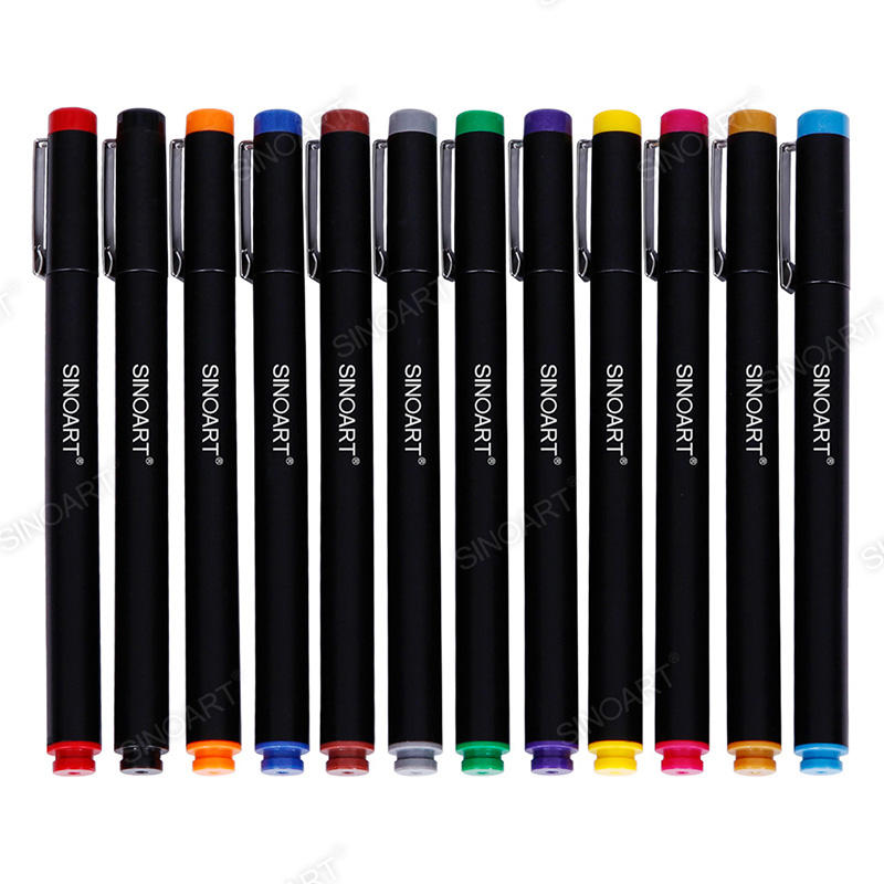 12 colors Colored pen 0.45mm tip Micron Drawing Pen