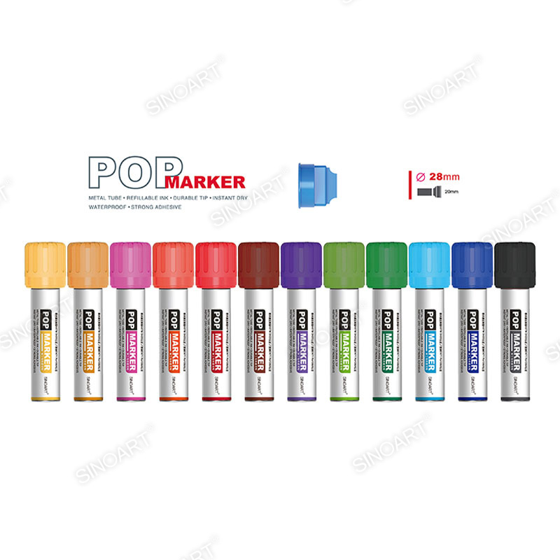 Oil Markers & Pop Markers