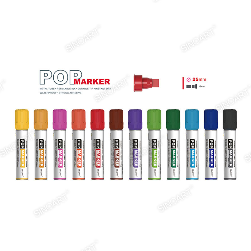 Oil Markers & Pop Markers