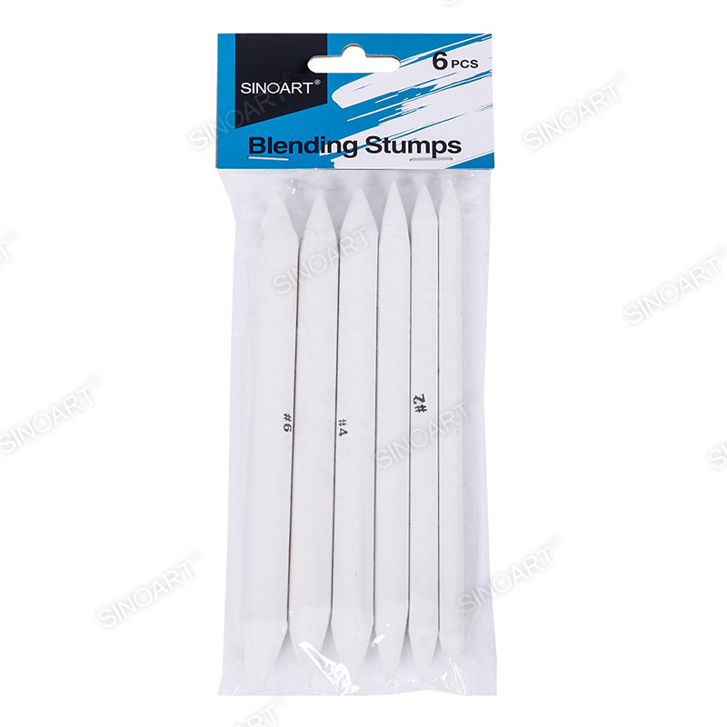 6pcs Paper stomps Blending Stumps Drawing & Sketching