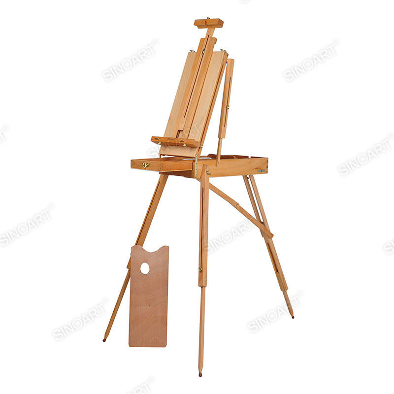 70x93x180cm Wooden Large French Field Studio Sketch Box Easel 