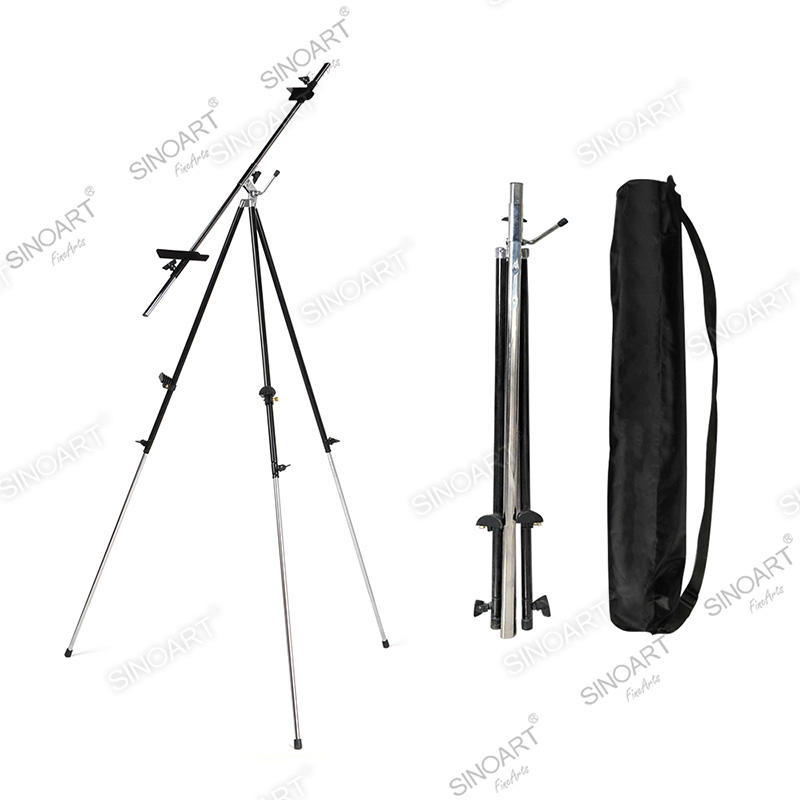 92x92x203cm Sketch Field Portable Painting Adjustable Folding Metal Easel