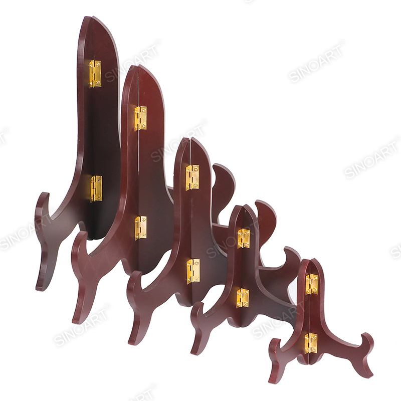 Mahogany Wooden Premium Quality Folding Stand Display Easel 