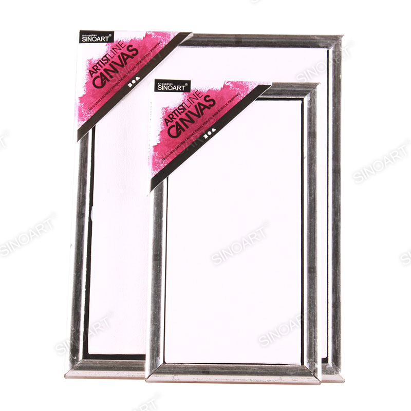 Wooden Frame Artist Triple Primed Cotton Canvas Painting Decoration Set Canvas Panel