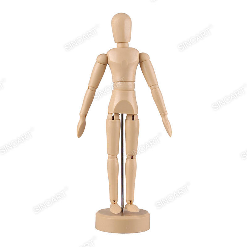 Plastic Human Artists Figure Jointed Mannequin for Drawing Sketching Manikin