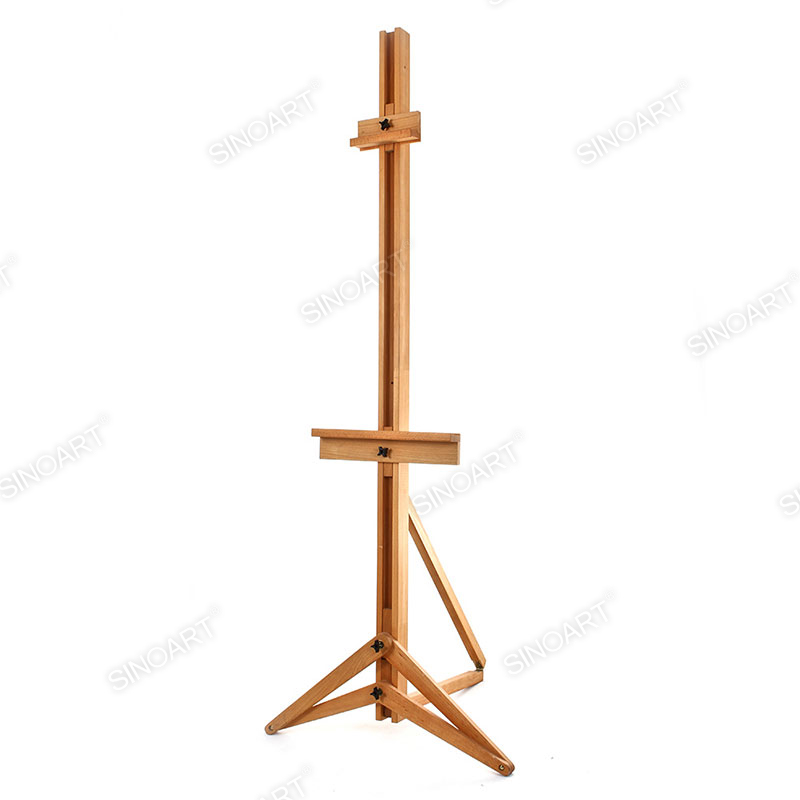 78x70x205cm Heavy Duty Adjustable Foldable Studio Wooden Easel