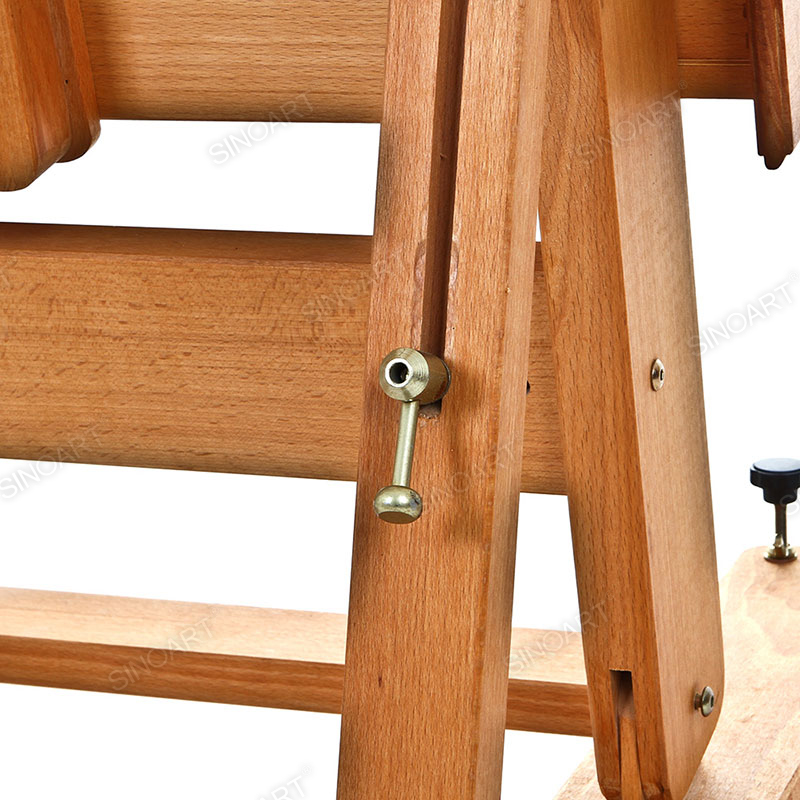 Kingart Studio Wooden A Frame Adjustable Tabletop Easel Stand