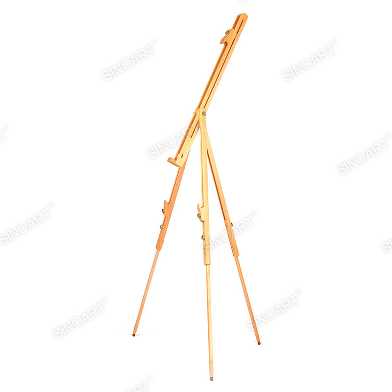 92x84(185)cm Beech Wood Artist Folding Sketch Portable Tripod Wooden Easel