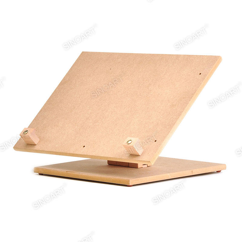 Wooden Adjustable Painting Sketching Table Drawing Board Wooden Easel