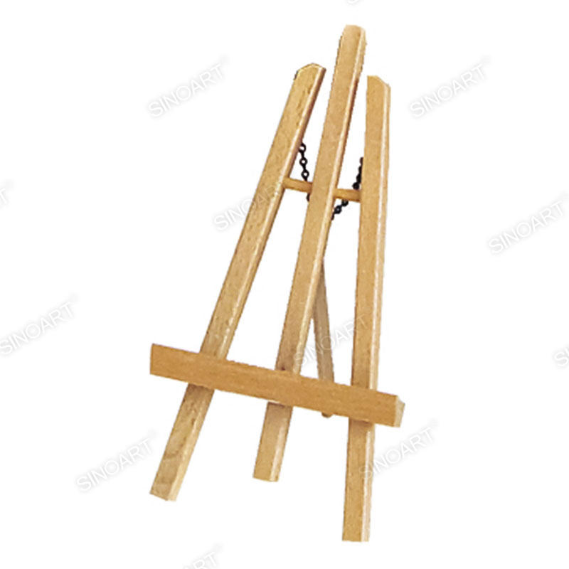 12x12x24cm Tabletop Display Stand A-Frame Portable Artist Tripod Wooden Easel 